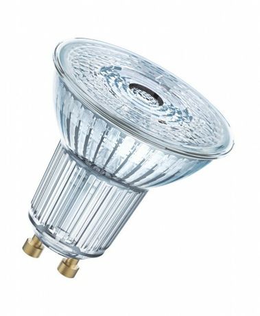 Лампа светодиодная LED Star 4.3Вт PAR16 прозрачная 4000К нейтр. бел. GU10 350лм 220-240В угол пучка 120град. (замена 50Вт) OSRAM 4058075303287