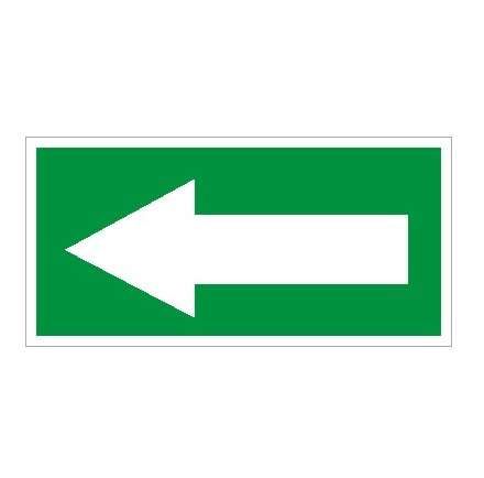 Пиктограмма ПЭУ 003 Указательная стрелка (280х162) РС-I | 2502000980 Световые Технологии