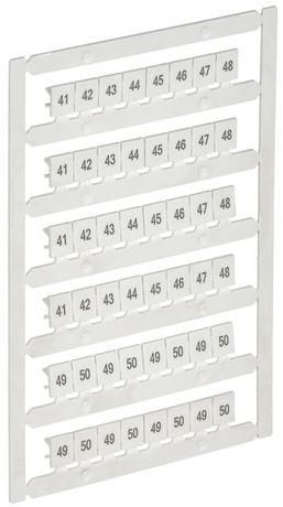 Маркер для CTS 6кв.мм/CP 10кв.мм "41-50" ARMAFIX IEK AF-CT10D-M-006-05 IEK арт. AF-CT10D-M-006-05