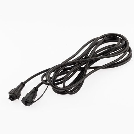Удлинитель для гирлянд 10 м, черный, каучук, ERAPS-U10 , 220В, IP65 | Б0051882 ЭРА