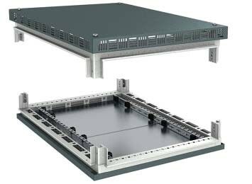 Комплект (крыша перфорованная и основание) для шкафов CQE 800х800мм DKC R5KTB88H50IT ДКС