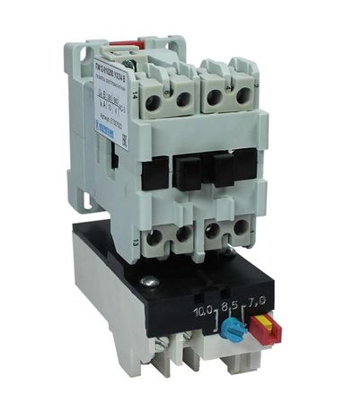 Пускатель электромагнитный ПМ12-010200 УХЛ4 В 10А 380В/50Гц 1НО IP00 нереверсивный с реле РТТ5-10-1 7.0-10.0А Электротехник ET007022