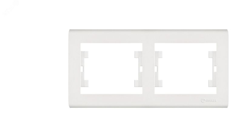 Рамка 2-м Manolya горизонт. бел. Makel 41001702