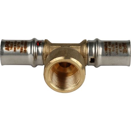 Тройник-переходник с внутренней резьбой 26х3/4'х26 для металлопластиковых труб прессовой - SFP-0007-003426 STOUT RG008S9C21NJTI