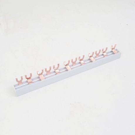 Соединительная шина BBS-MD63 типа FORK, 3 полюса, 18 присоединений, для модульной аппаратуры - BBS-MD63F-3P18 ДКС