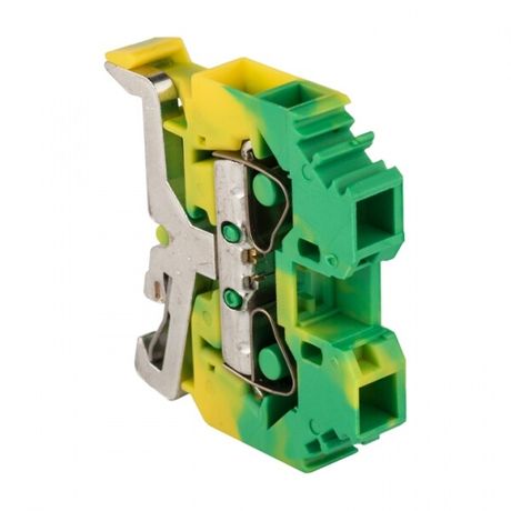 Колодка клеммная самозажимная JXB-S-6 41А земля EKF PROxima | plc-jxb-s-6pe