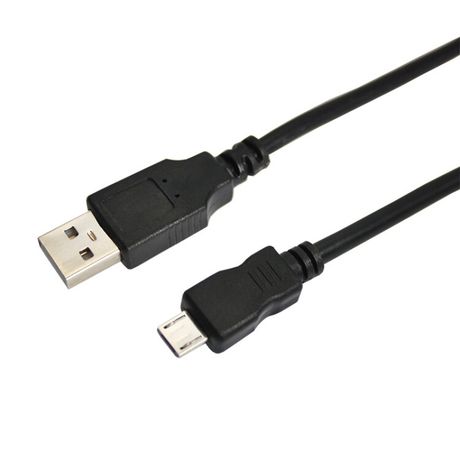 Кабель micro USB (male) штекер - USB-A штекер, длина 1,8 метра, черный (PE пакет) | 18-1164-2 REXANT MEET