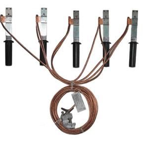 Заземление переносное для воздушных линий ЗПЛ-1М сечен. 95мм ЭЛЕКТРО ТРЕЙД ELP-ZAP227-95