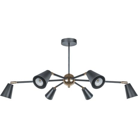 Светильник 80 439 NLF-C-051-01 потолочный черн. золото Navigator 80439