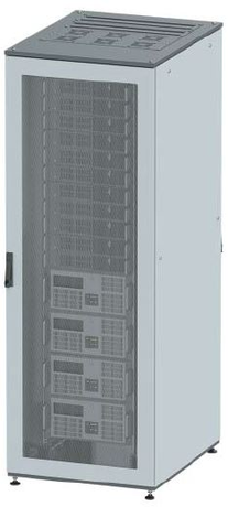 Напольный шкаф 38U Ш600хГ600 две перфорированные двери, крышаукомплектована вводом и заглушками | R5IT3866PF DKC ДКС