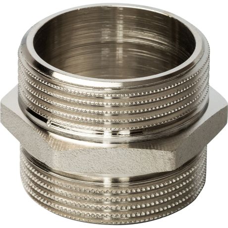 Ниппель HH никелированный 1'1/4 - SFT-0004-114114 STOUT RG008Q0OCN3FRS