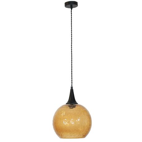 Светильник НСБ 72-60 "Винтаж" 245 М56 прозрач. янтарь/шнур витой корич. (инд.упак.) Элетех 1005404201