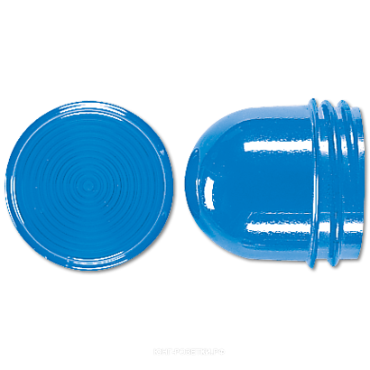Колпачок плоский для крышки патрона лампы арт. №637..; синий | 37.08 Jung
