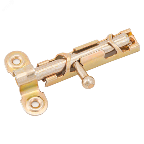 Шпингалет Кунгур ЗТ1 Ц.Д. желтый цинк [ЗДН] L= 60мм - 3219 ПТК