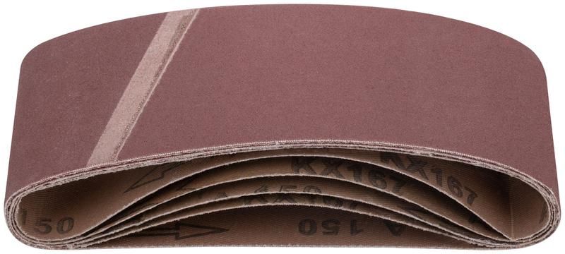 Лента шлифовальная бесконечные водостойкие на тканевой основе (уп.5шт) 75х457мм Р 150 FIT 39687 РОС