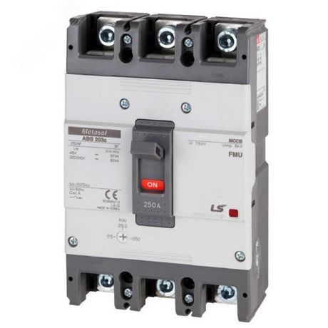 Автоматический выключатель ABS203c 250A FMU EXP | 137031400 LSIS