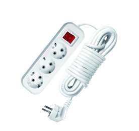 Удлинитель бытовой S-303 ПВС 3-1 3 гнезда 1 с защитной крышкой 10м - 5564573 Союз