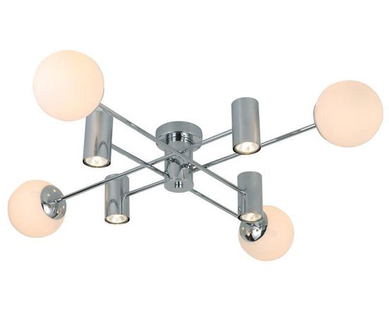Люстра Tanya 3164-304 4 * Е27 40 Вт + Gu10 7 модерн | Б0061945 Rivoli ЭРА