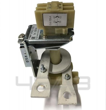 Реле тока РЭ-12-1-320А 1НО+1НЗ передн. присоед. ЧЭАЗ A8119-77941720