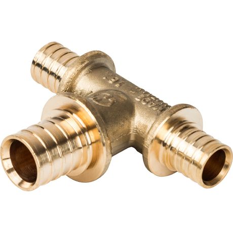 Тройник переходной 25x16x16 для труб из сшитого полиэтилена аксиальный - SFA-0014-251616 STOUT RG008P0UD777OF