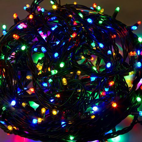 Гирлянда профессиональная Твинкл Лайт 2х40LED мультиколор черный провод - 303-329 NEON-NIGHT