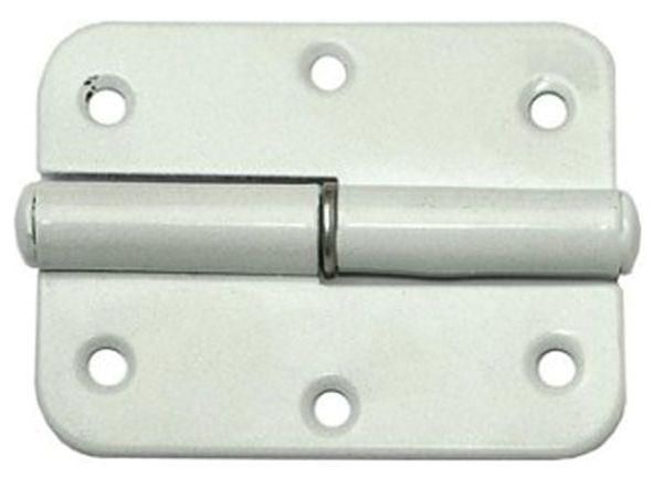 Петля накладная универс 40мм бел (уп.2шт) 66396