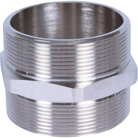 Ниппель 2'1/2 HH никелированный - SFT-0004-212212 STOUT RG008Q0OCN9L4D