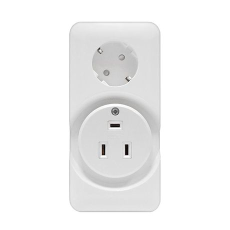 Розетка двойная РШ/Евро UNIVersal белый 32А/16А 250В (еврослот) - 5310 Союз