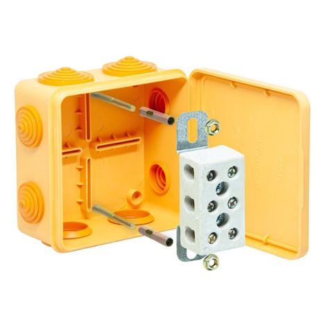 Коробка распределительная ОП Тусо для 100х100х50мм(с отк кр) не распр. горение HF Ruvinil 67045НГ-03-05 TYCO