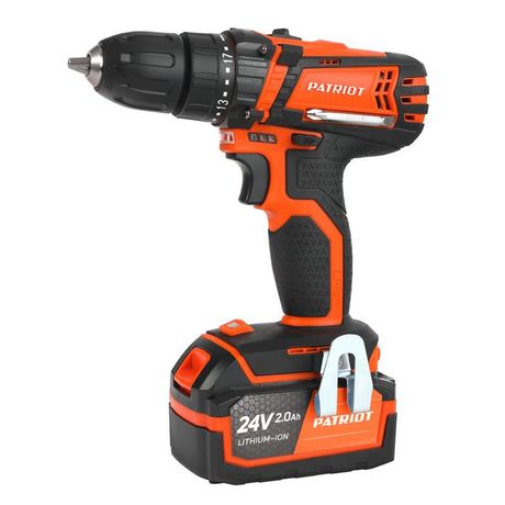 АКБ Li-Ion 16.8 В 2.0Ач 70Нм 2 скорости кейс PATRIOT 180201467 Дрель-шуруповерт аккумуляторная бесщеточная BR 467 две