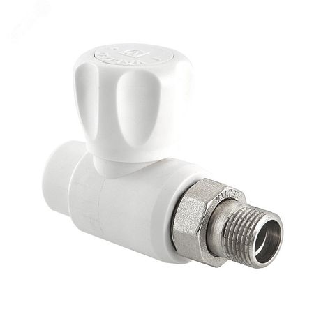 Кран для радиатора прямой 20 х 1/2' полипропиленовый PPR - VTp.717.0.02004 VALTEC PV7172004