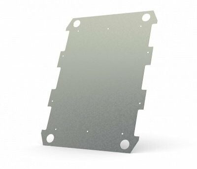 Монтажная плата, для щитов IP65, серии B…, 54 модулей | 01-06-070 tekfor