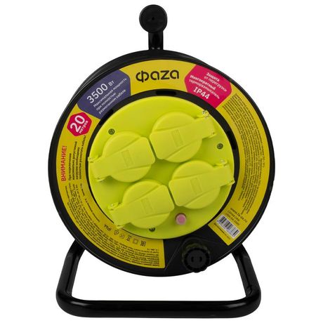 Удлинитель CRW-04-2000 (Катушка, 4 х 20) IP44, заземл. | .5063839 ФАZA ФАЗА