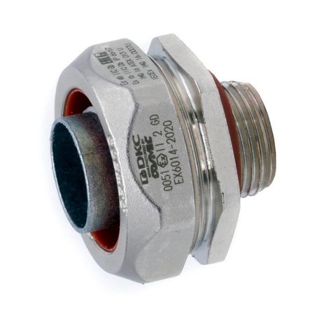 Взрывозащищенная Ex e муфта металлорукав-коробка. DN40 мм. M40х1,5.Нержавеющая сталь AISI 316L. IP66/67 | EX6014XX40A DKC ДКС