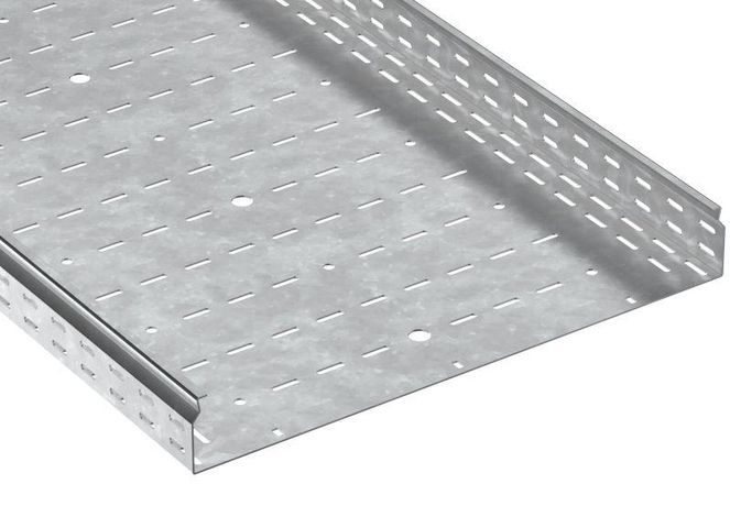 Лоток листовой перфорир. 80х600 L2000 сталь 1.5мм HDZ ESCA 7 IEK CLP10-080-600-150-2-HDZ