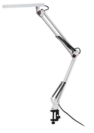 Светильник светодиодный NLED-507-8W-W настольный на струбцине бел. ЭРА Б0058337