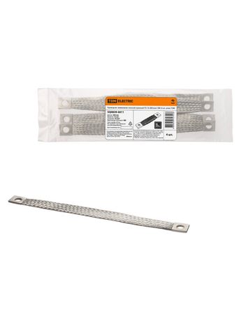 Проводник заземления плоский луженый ПЗ 16-200 (4 шт. упак) ТDM | SQ0839-0011 TDM