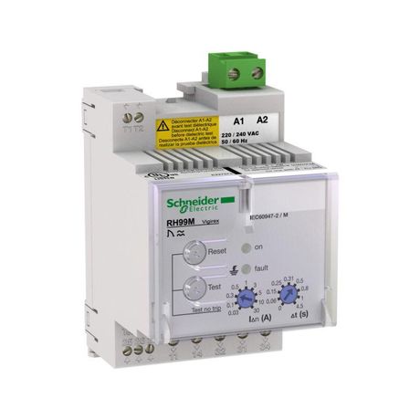 Реле RH99M 220/240В 50/60/400Гц с руч. сбросом SchE 56173 Schneider Electric