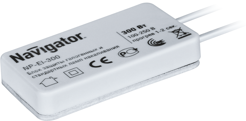 Блок защиты галогенных ламп и накаливания 94 438 NP-EI-300 Navigator 94438