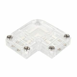 Коннектор угловой для ленты ARL-50000PV (15.5x6mm) прозрачный (ARL, Пластик) - 027062 Arlight