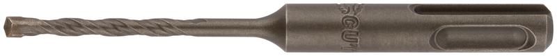 Бур по бетону CUTOP, Profi Plus - двойная спираль, три пылеотводящие кромки, 4 x 110 мм 49-4110 РОС