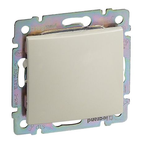Механизм переключателя проходного 1-кл. СП Valena 10А IP44 250В сл. кость Leg 774106 Legrand