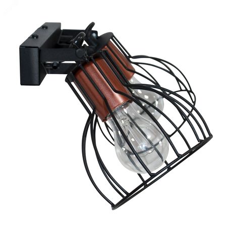 Светильник "Эстель" 521 НББ 01-2х60-111 Е27 ИУ черн. муар медь Элетех 1005404800