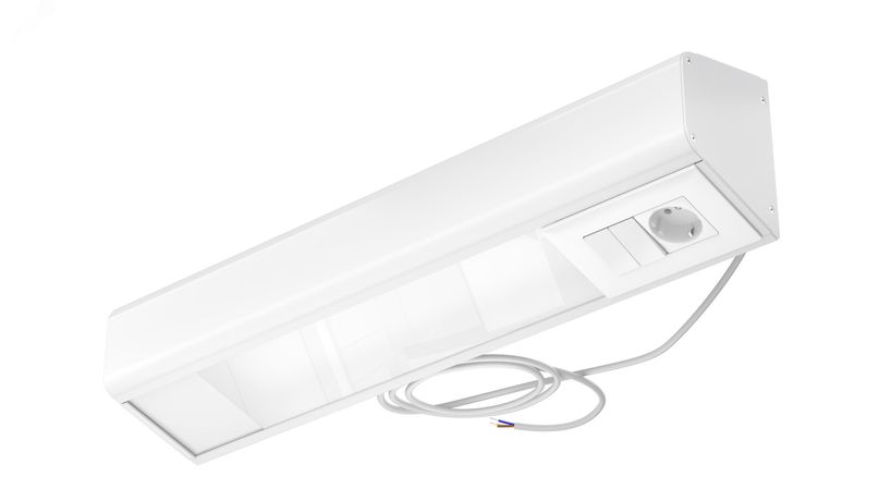 Светильник LED МЕДБРА (СБМ) 25/8Вт 2500/760Лм 4,0К IP20 накладной левосторонний - LE-СБМ-77-025-8105-20Д+LE8053 ЛЕД-Эффект