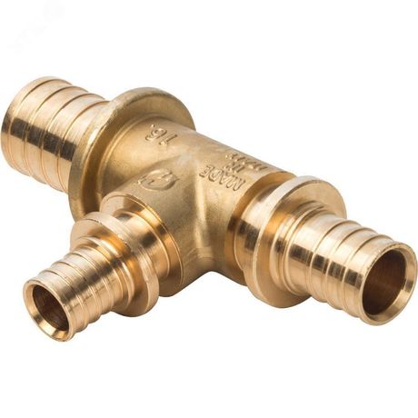 Тройник переходной 32x20x25 для труб из сшитого полиэтилена аксиальный - SFA-0014-322025 STOUT RG008Q1M9F07KR