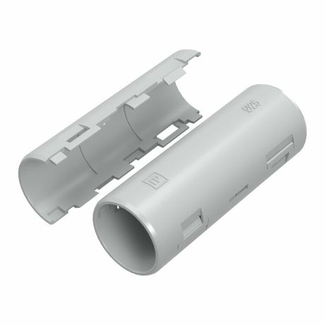 Муфта разборная d25 мм атмосферостойкая серая (5шт/300шт уп/кор) Промрукав | PR13.0431 Строитель