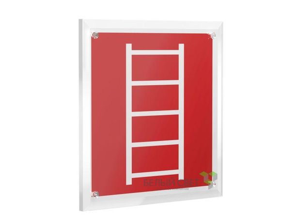 Знак безопасности PT-22228.F03"Пожарная лестница" Белый свет a21605 BS