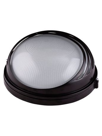 Светильник пылевлагозащищенный под лампу для ЖКХ НПБ1107 черный/круг ресничка 100Вт IP54 | SQ0303-0056 TDM