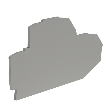 Крышка для двухуровневой клеммы на 2,5 кв.мм | ZEFD201GR DKC ДКС