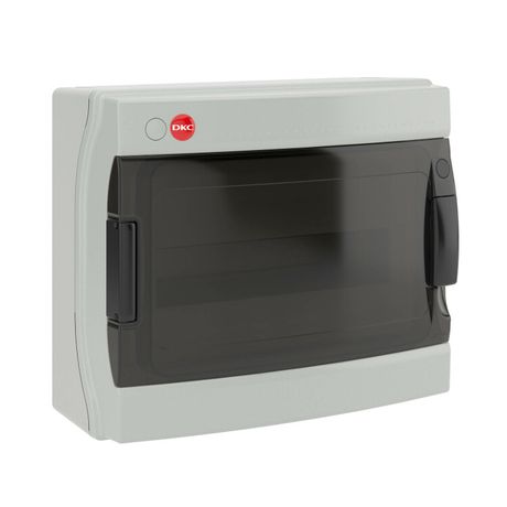 Щиток настенный с дверцей 12 модулей, IP65, серый | 85612 DKC ДКС